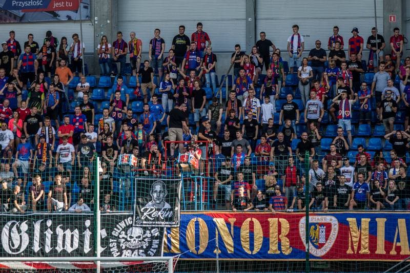 Football. PKO BP Ekstraklasa. Piast Gliwice - Pogon Szczecin. 04.08.2019