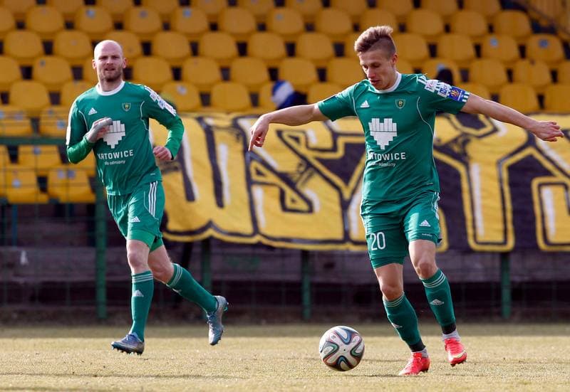 Football. Sparing. GKS Katowice - Stal Mielec. 27.02.2016