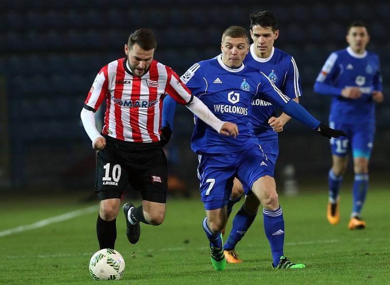 Football. PKO BP Ekstraklasa. Ruch Chorzow - Cracovia Krakow. 02.03.2016