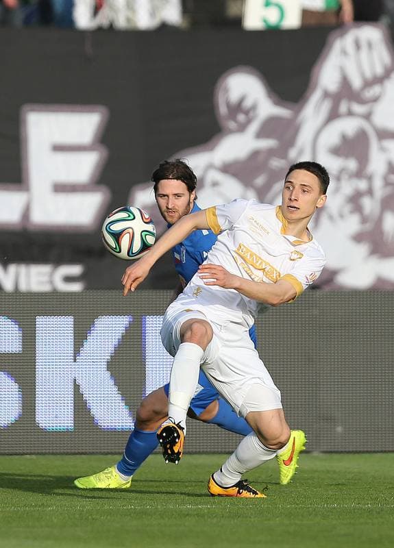 Football. Polish Cup. Zaglebie Sosnowiec - Lech Poznan. 05.04.2016