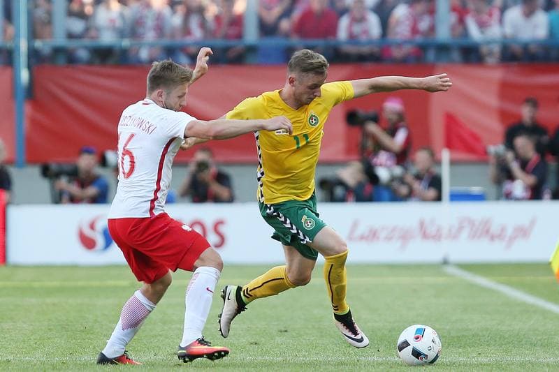 Football. International Friendly. Poland - Lithuania. 06.06.2016