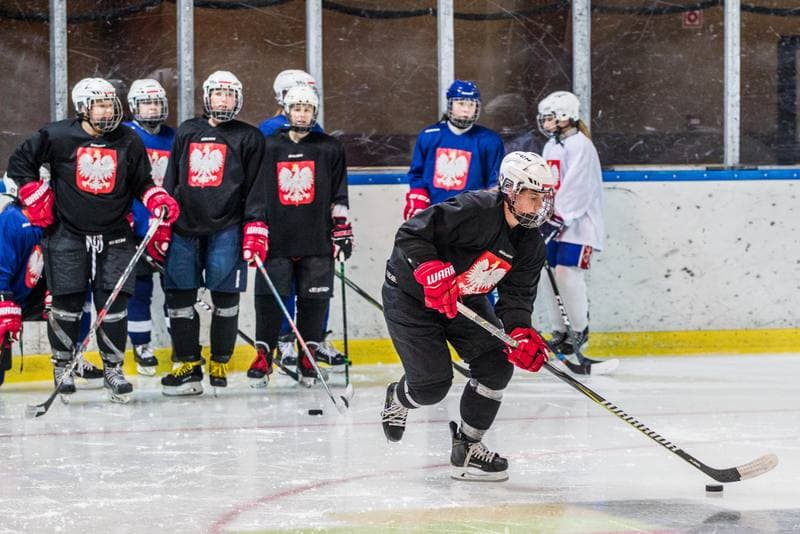 Ice Hockey. Poland national team. Training. 05.09.2019