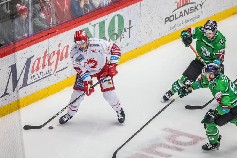 Ice Hockey. Tipsport Extraliga. HC Ocelari Trinec - BK Mlada Boleslav. 12.02.2020