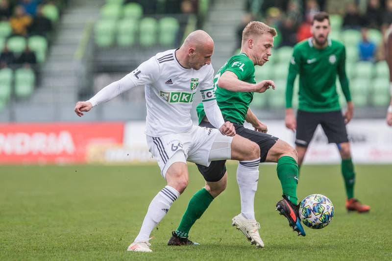 Football. Fortuna:Liga. MFK Karvina - FK 1 Pribram. 08.03.2020