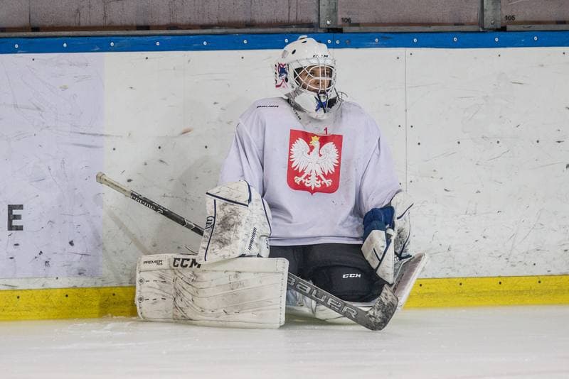 Ice Hockey. Poland national team. Training. 24.09.2019