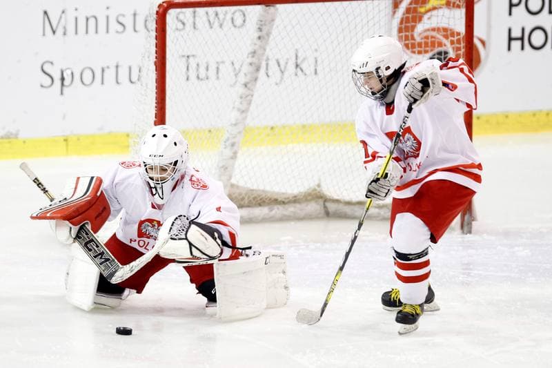 Ice Hockey. U18 Women's World Championship. Poland - Italy. 12.01.2017