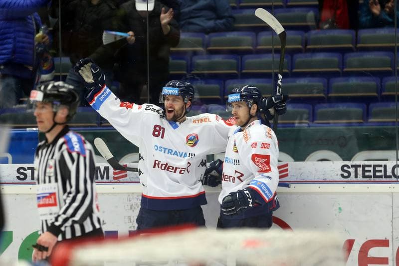 Ice Hockey. Tipsport Extraliga. HC Vitkovice Ridera - HC Skoda Plzen. 06.03.2017