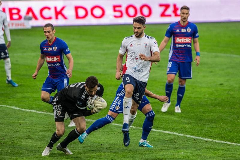 Football. PKO BP Ekstraklasa. Piast Gliwice - Gornik Zabrze. 09.06.2020