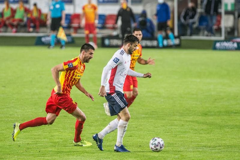 Football. PKO BP Ekstraklasa. Gornik Zabrze - Korona Kielce. 19.06.2020