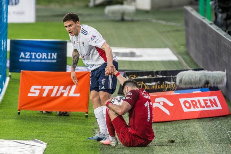 Football. PKO BP Ekstraklasa. Gornik Zabrze - Wisla Krakow. 27.06.2020