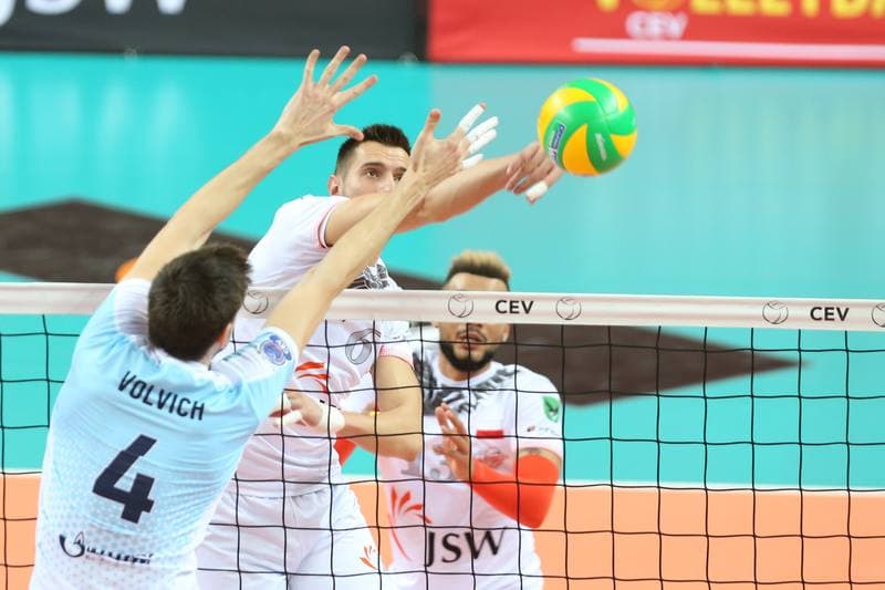 Volleyball. CEV Champions League. Jastrzebski Wegiel - Zenit Kazan. 31.01.2018
