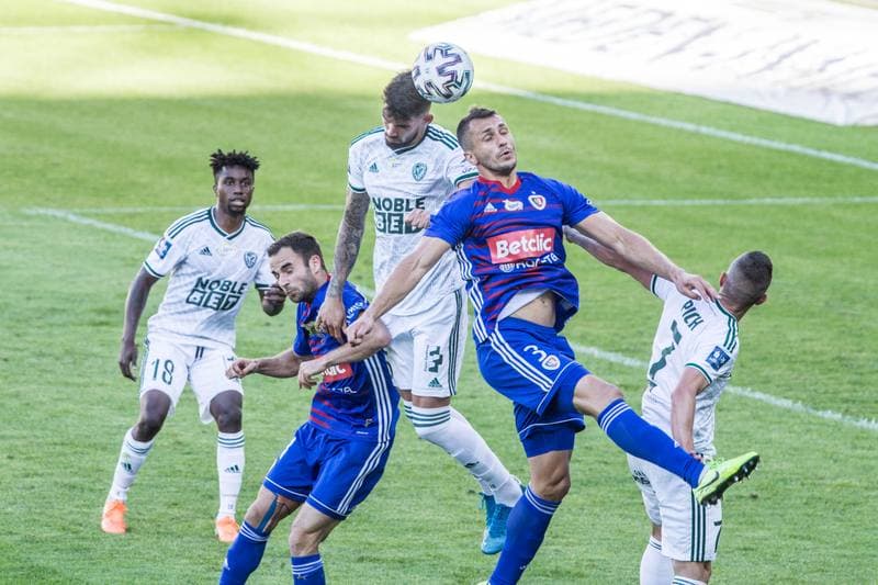 Football. PKO BP Ekstraklasa. Piast Gliwice - Slask Wroclaw. 05.07.2020