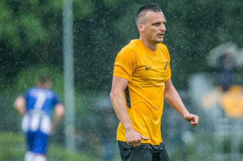 Football. Sparing. LKS Goczalkowice Zdroj - Wieczysta Krakow. 11.07.2020