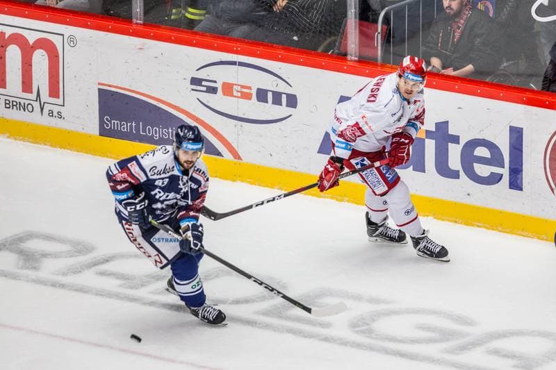 Ice Hockey. Tipsport Extraliga. Ocelari Trinec - Vitkovice Ridera. 21.11.2019