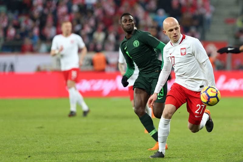 Football. International Friendly. Poland - Nigeria. 23.03.2018