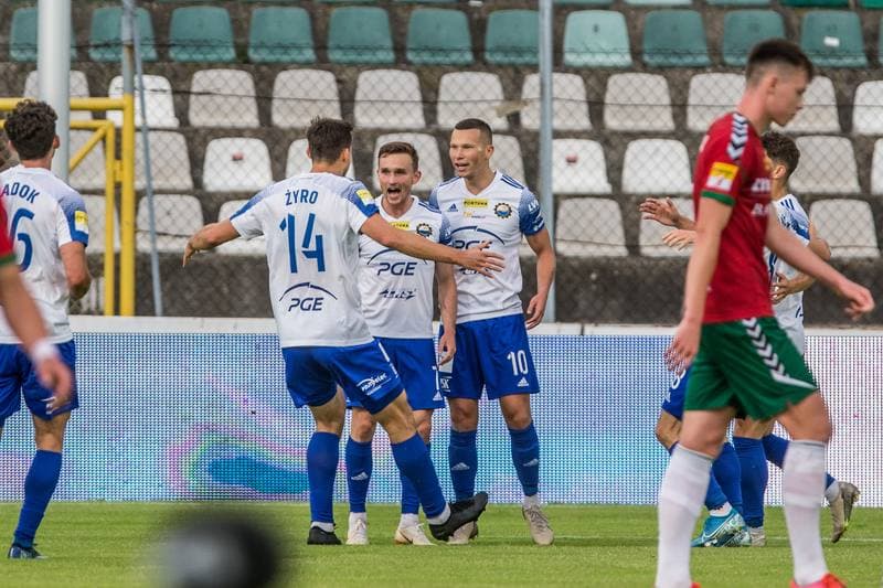 Football. Fortuna I Liga. Zaglebie Sosnowiec - Stal Mielec. 17.07.2020
