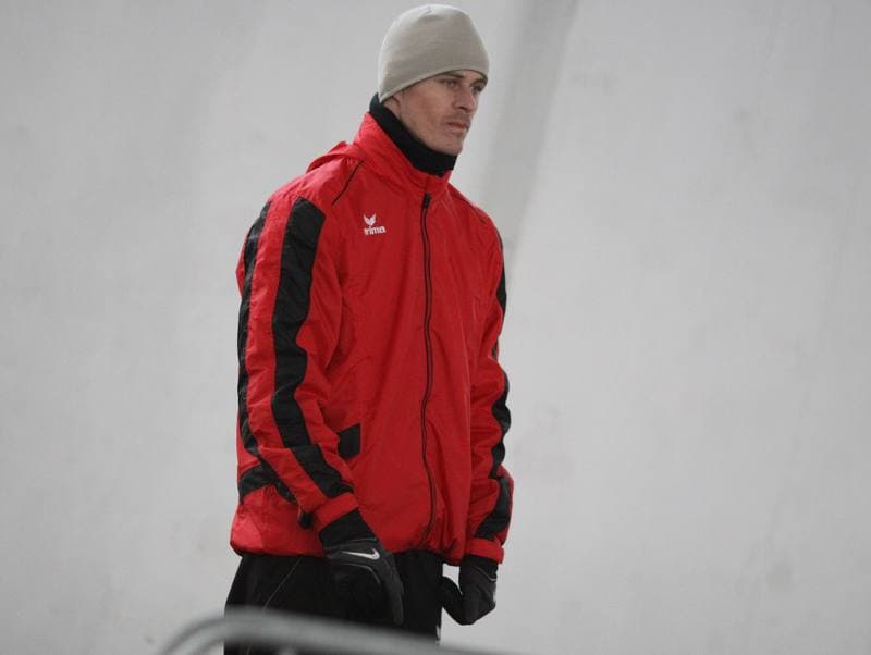 Football. Gornik Zabrze. Training. 11.01.2011