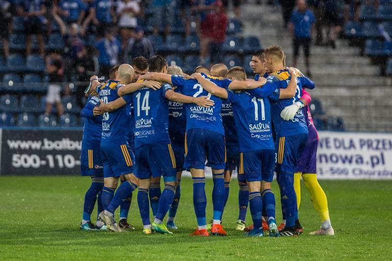 Football. III Liga. Ruch Chorzow - Piast Zmigrod. 22.08.2020