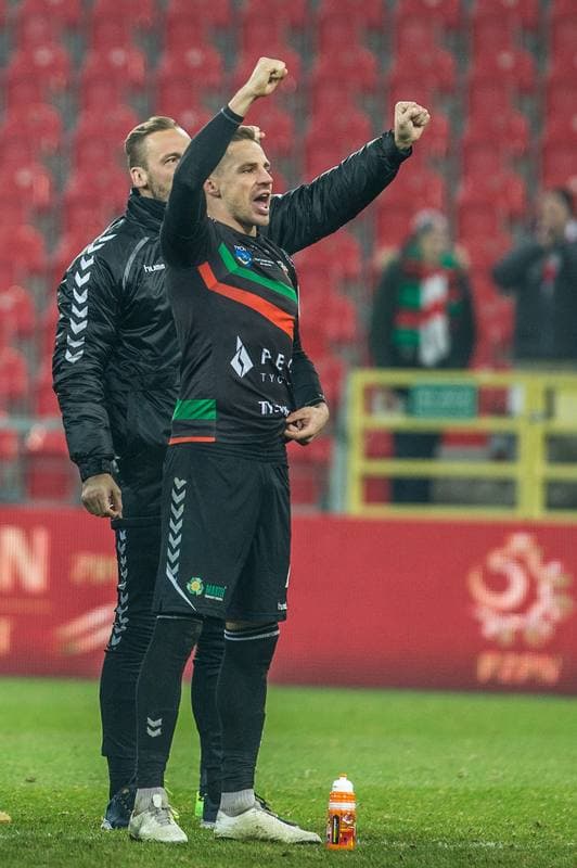 Football. Totolotek Puchar Polski. GKS Tychy - LKS Lodz. 04.12.2019