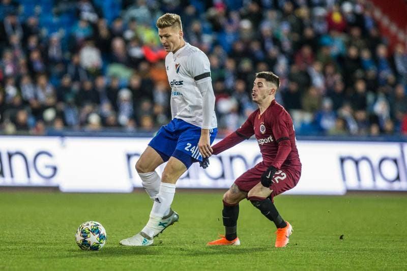 Football. Fortuna:Liga. Banik Ostrava - Sparta Prague. 14.12.2019