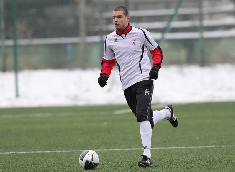 Football. Sparing. Gornik Zabrze - Orzel Balin. 20.01.2012