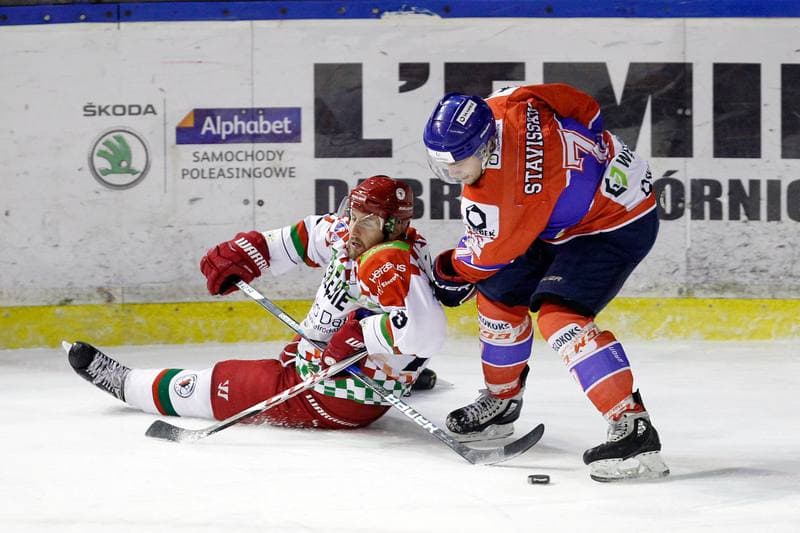 Ice Hockey. Polska Hokej Liga. Zaglebie Sosnowiec - Weglokoks Kraj Polonia Bytom. 28.10.2018