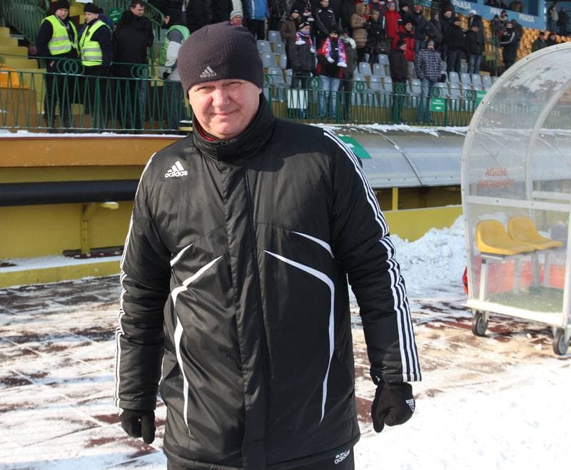 Football. Sparing. Podbeskidzie Bielsko-Biala - MFK Karvina. 11.02.2012