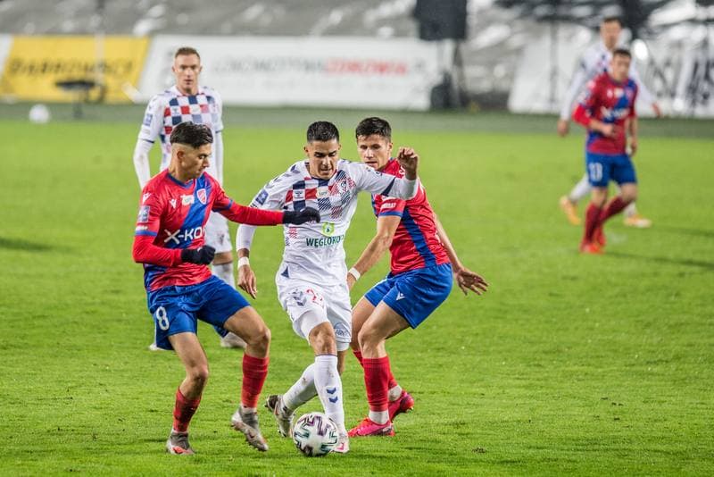 Football. PKO BP Ekstraklasa. Gornik Zabrze - Rakow Czestochowa. 17.10.2020