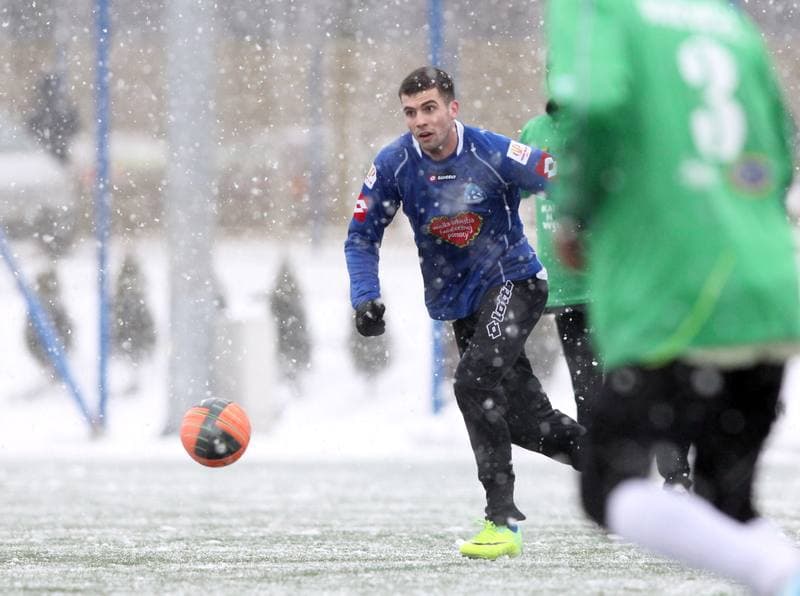 Football. Sparing. Rozwoj Katowice - Ruch Chorzow. 14.01.2012