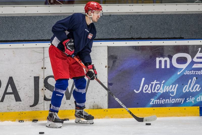 Ice Hockey. Poland national team. Training. 02.11.2020