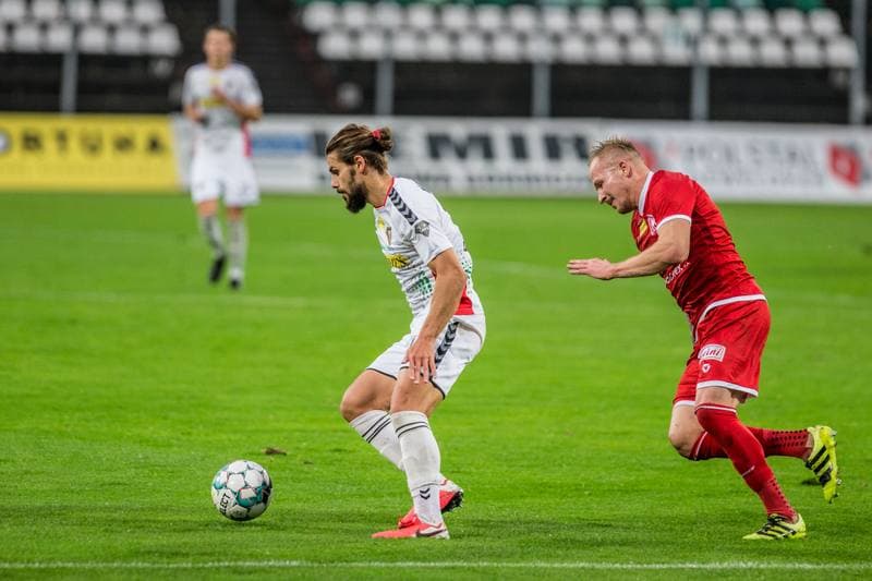 Football. Fortuna I Liga. Zaglebie Sosnowiec - Resovia Rzeszow. 04.11.2020