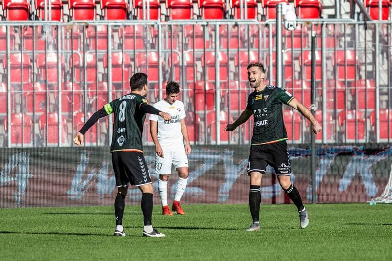 Football. Fortuna I Liga. GKS Tychy - Puszcza Niepolomice. 08.11.2020