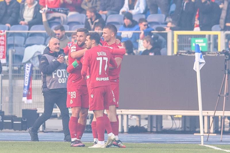 Football. Betclic I Liga. Ruch Chorzow - Wisla Krakow. 22.02.2025