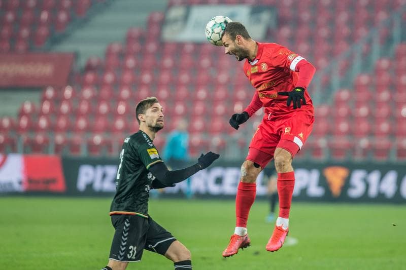 Football. Fortuna I Liga. GKS Tychy - Widzew Lodz. 03.12.2020