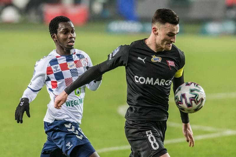 Football. PKO BP Ekstraklasa. Gornik Zabrze - Cracovia Krakow. 12.12.2020