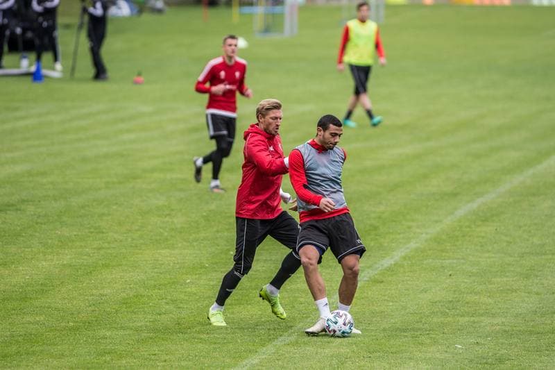 Football. Gornik Zabrze. Training. 12.05.2020