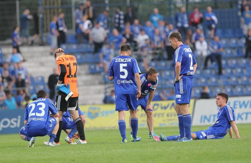 Football. T-mobile Ekstraklasa. Ruch Chorzow - Pogon Szczecin. 17.05.2013