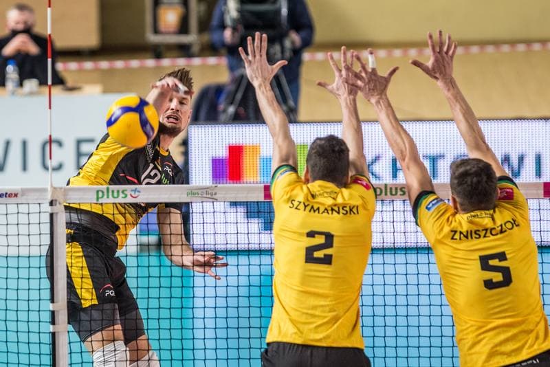 Volleyball. PlusLiga. GKS Katowice - PGE Skra Belchatow. 03.01.2021