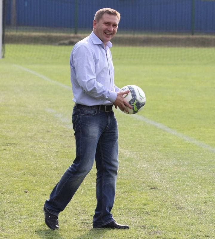 Football. Ruch Chorzow. Training. 10.07.2012