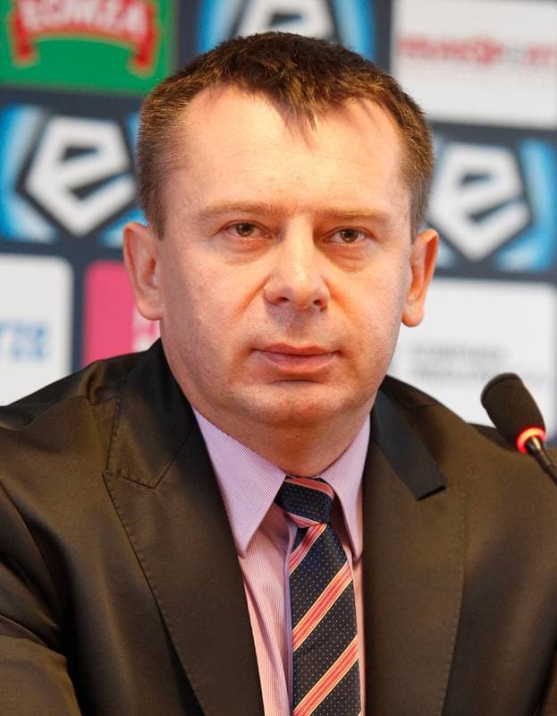 Football. Gornik Zabrze. Press Conference. 22.11.2013