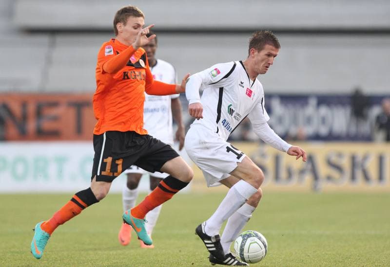 Football. T-Mobile Ekstraklasa. Gornik Zabrze - Zaglebie Lubin. 11.11.2012