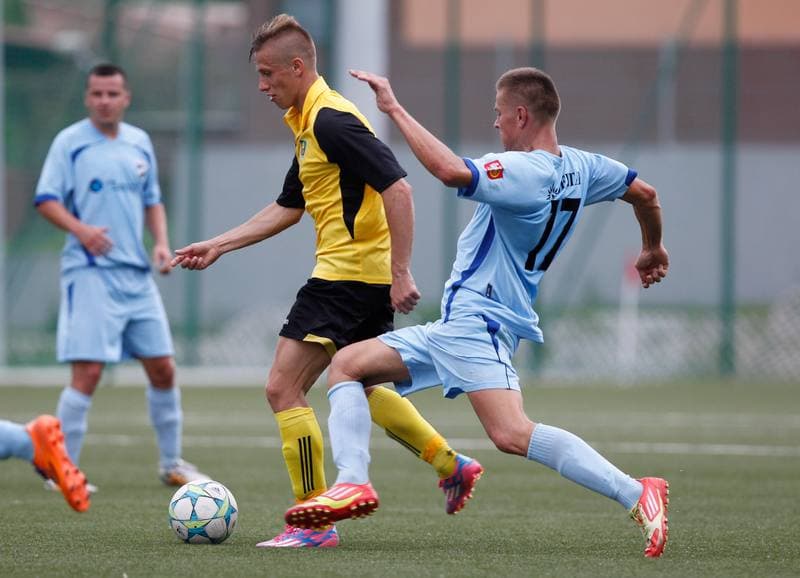 Football. IV Liga. GKS II Katowice - Unia Raciborz. 31.08.2014
