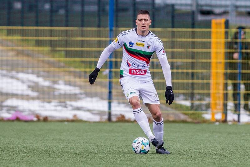 Football. Sparing. GKS Tychy - Fotbal Trinec. 23.01.2021