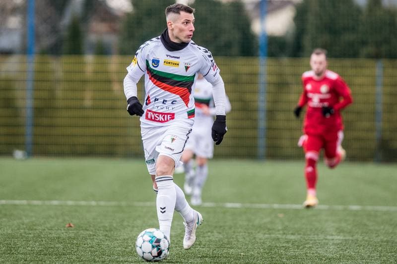 Football. Sparing. GKS Tychy - Fotbal Trinec. 23.01.2021