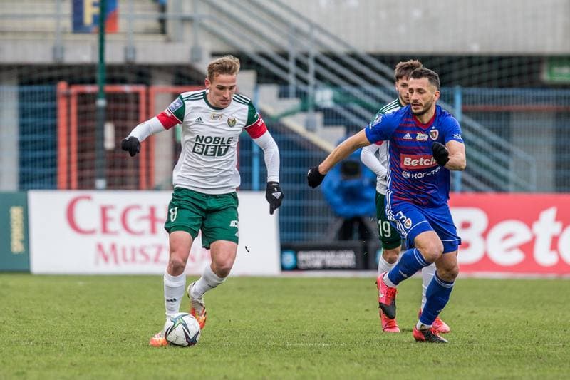 Football. PKO BP Ekstraklasa. Piast Gliwice - Slask Wroclaw. 06.02.2021