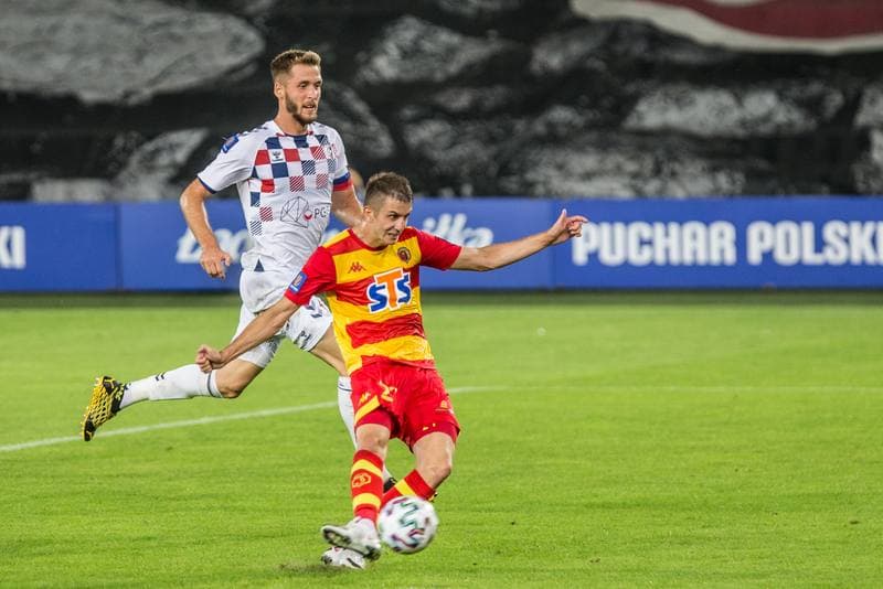 Football. Fortuna Puchar Polski. Gornik Zabrze - Jagiellonia Bialystok. 13.08.2020