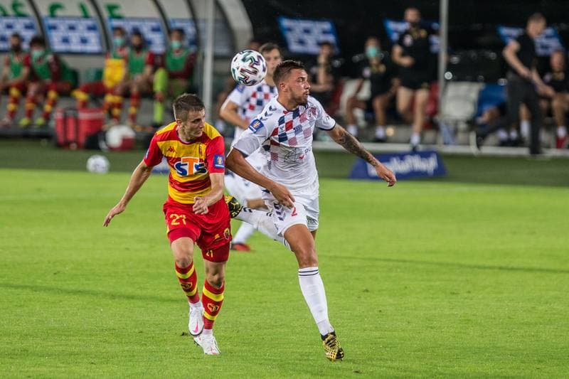 Football. Fortuna Puchar Polski. Gornik Zabrze - Jagiellonia Bialystok. 13.08.2020