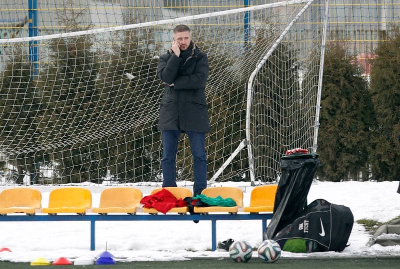 Football. Friendly Match. GKS Tychy - Limanovia Limanowa. 04.02.2015