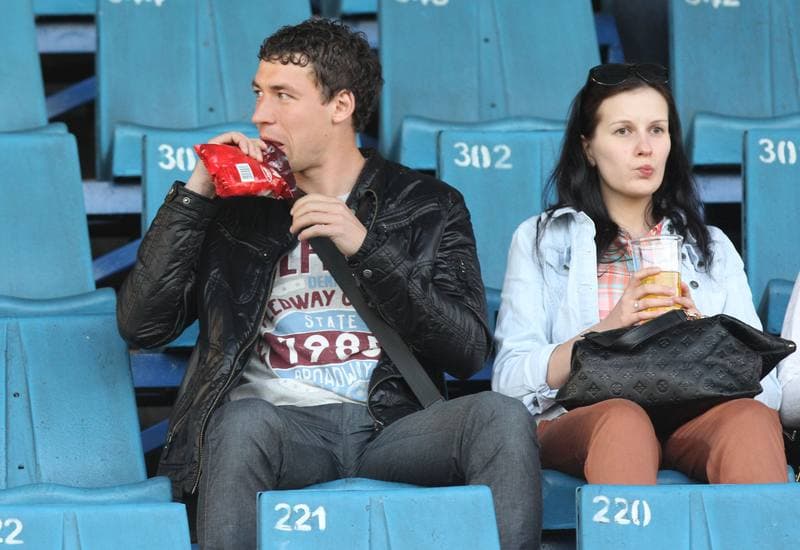 Football. T-Mobile Ekstraklasa. Ruch Chorzow - Polonia Warszawa. 22.04.2013