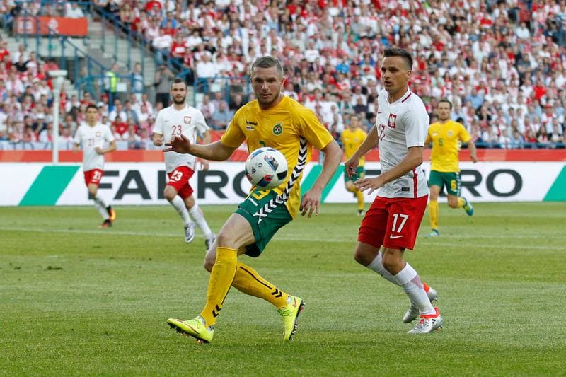 Football. International Friendly. Poland - Lithuania. 06.06.2016